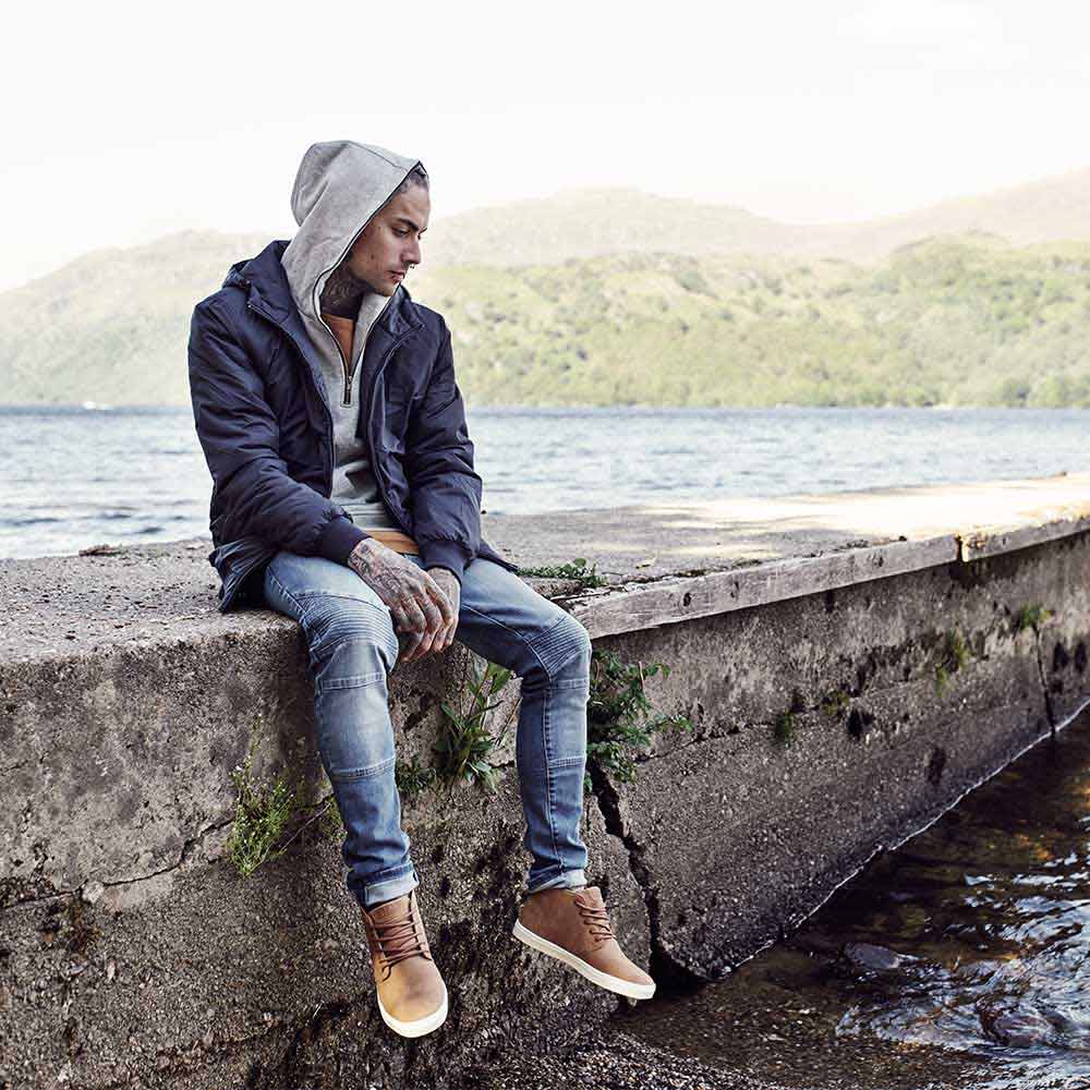Urban Classics - Biker Hose Skinny Fit - Blau
